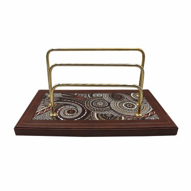 Sensa Luxury Executive Wooden Table Organizer 11pcs Set